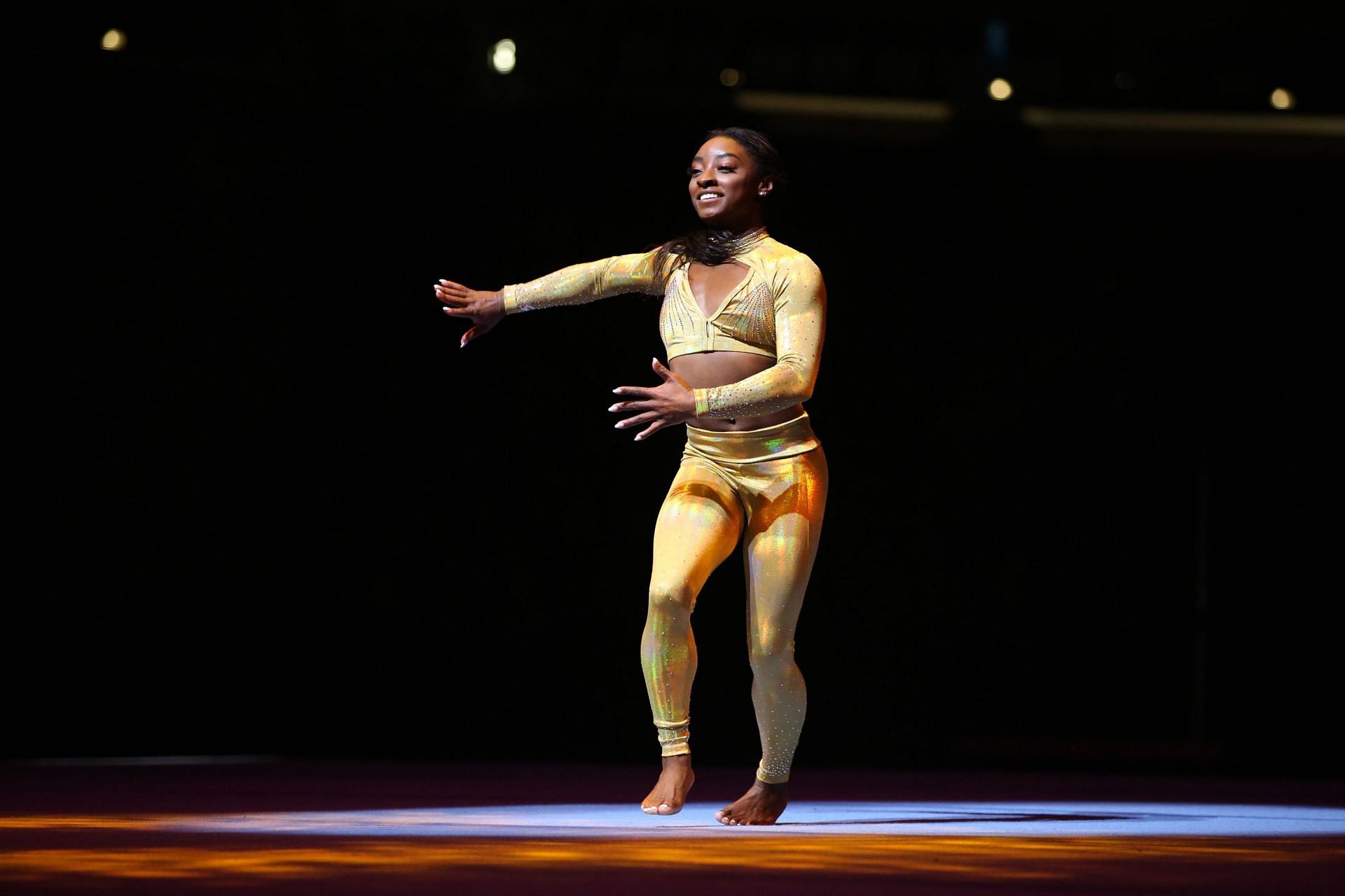 USA gymnast Simone Biles. (PC: Getty Images)