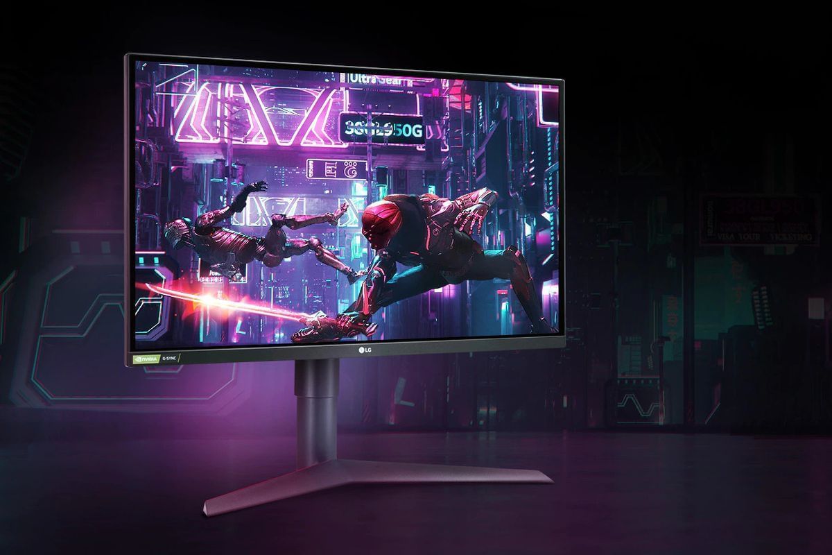 LG 27GL83A-B gaming monitor (Image via LG)