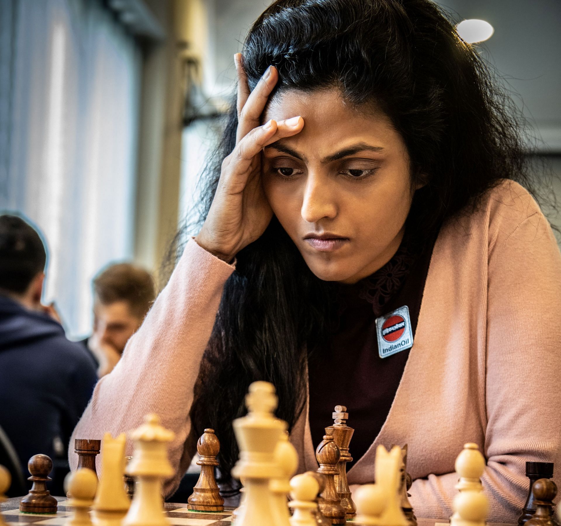 31-year-old Dronavalli Harika will be playing her eighth successive Chess Olympiad. (Pic credit: AICF).