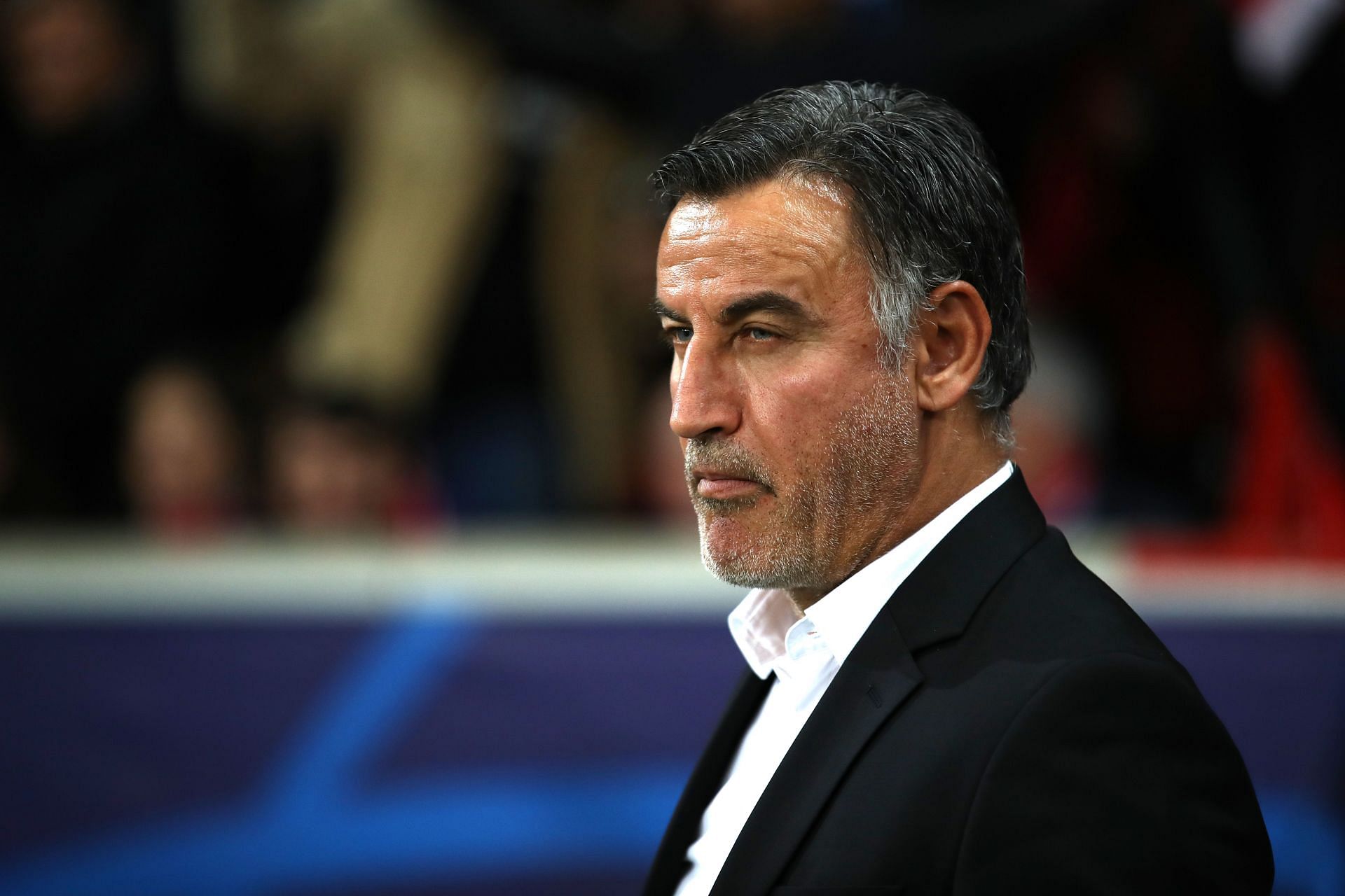 PSG manager Christophe Galtier