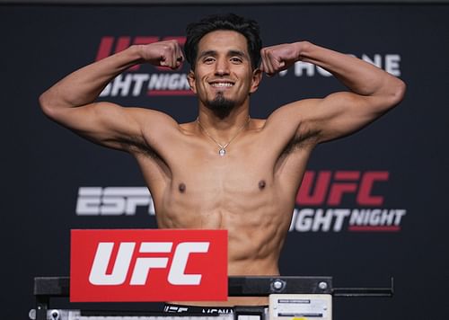 Adrian Yanez at UFC Fight Night: Sandhagen vs. Dillashaw Weigh-in