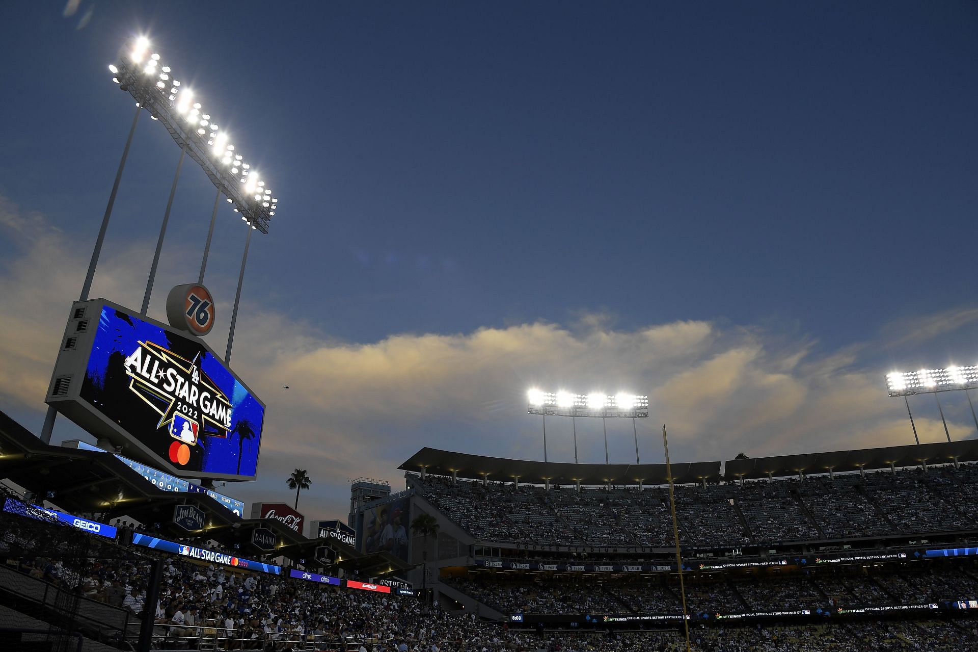Dodger Stadium played host to the 92nd All-Star Game presented by Mastercard.