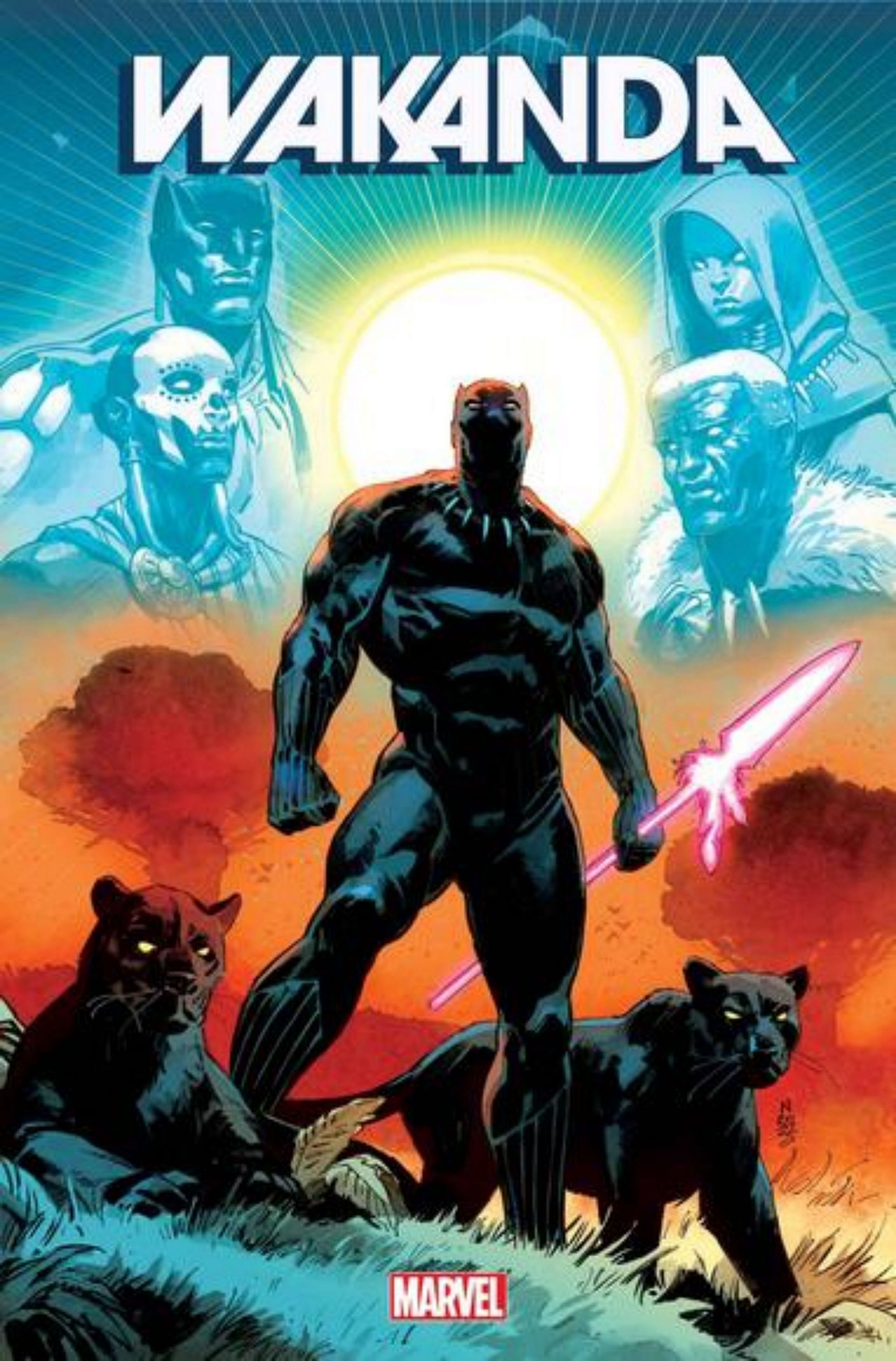 Wakanda comic cover (Image via Marvel Comics)