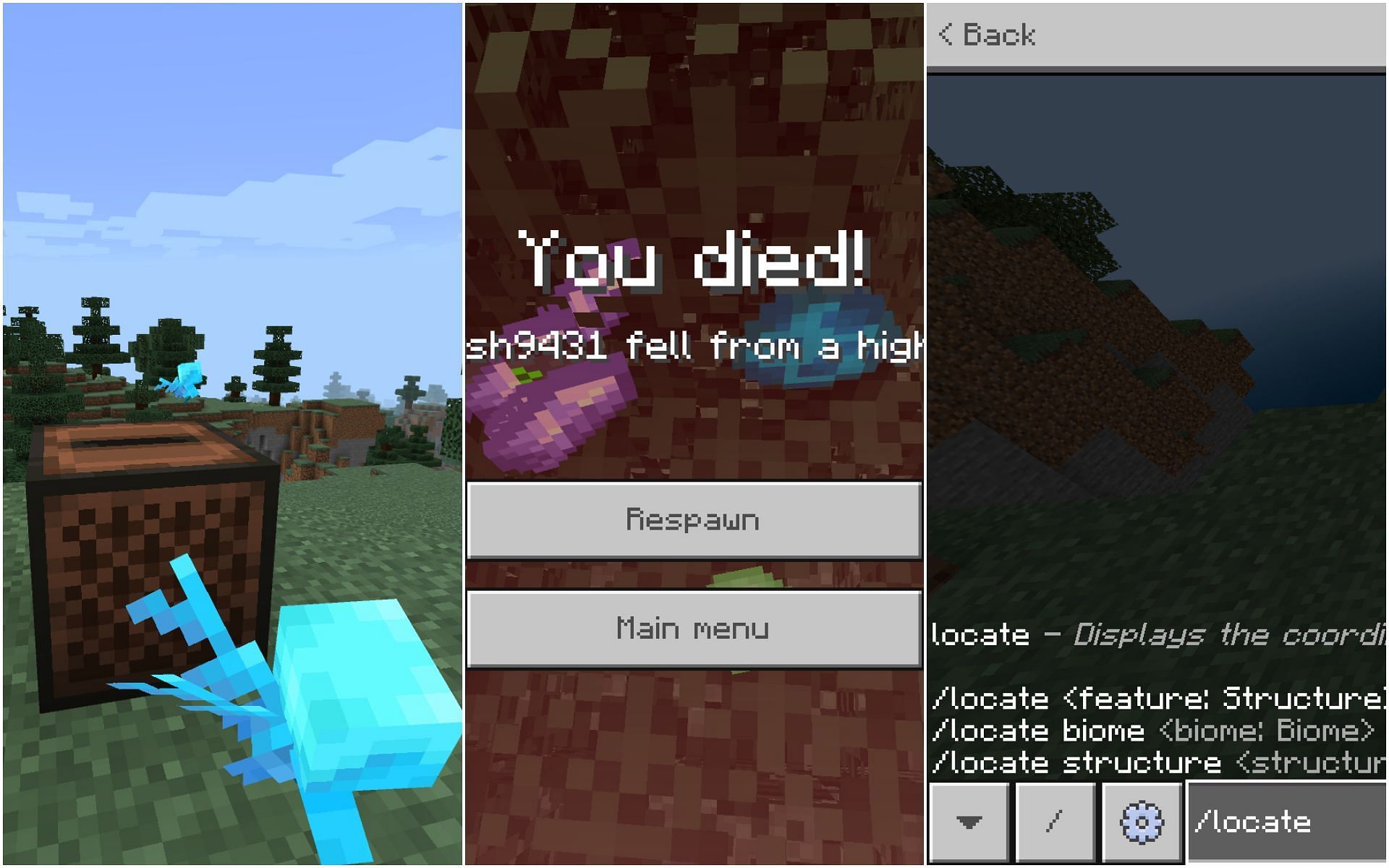 Some of the main changes that are featured (Image via Minecraft 1.19.10 update)