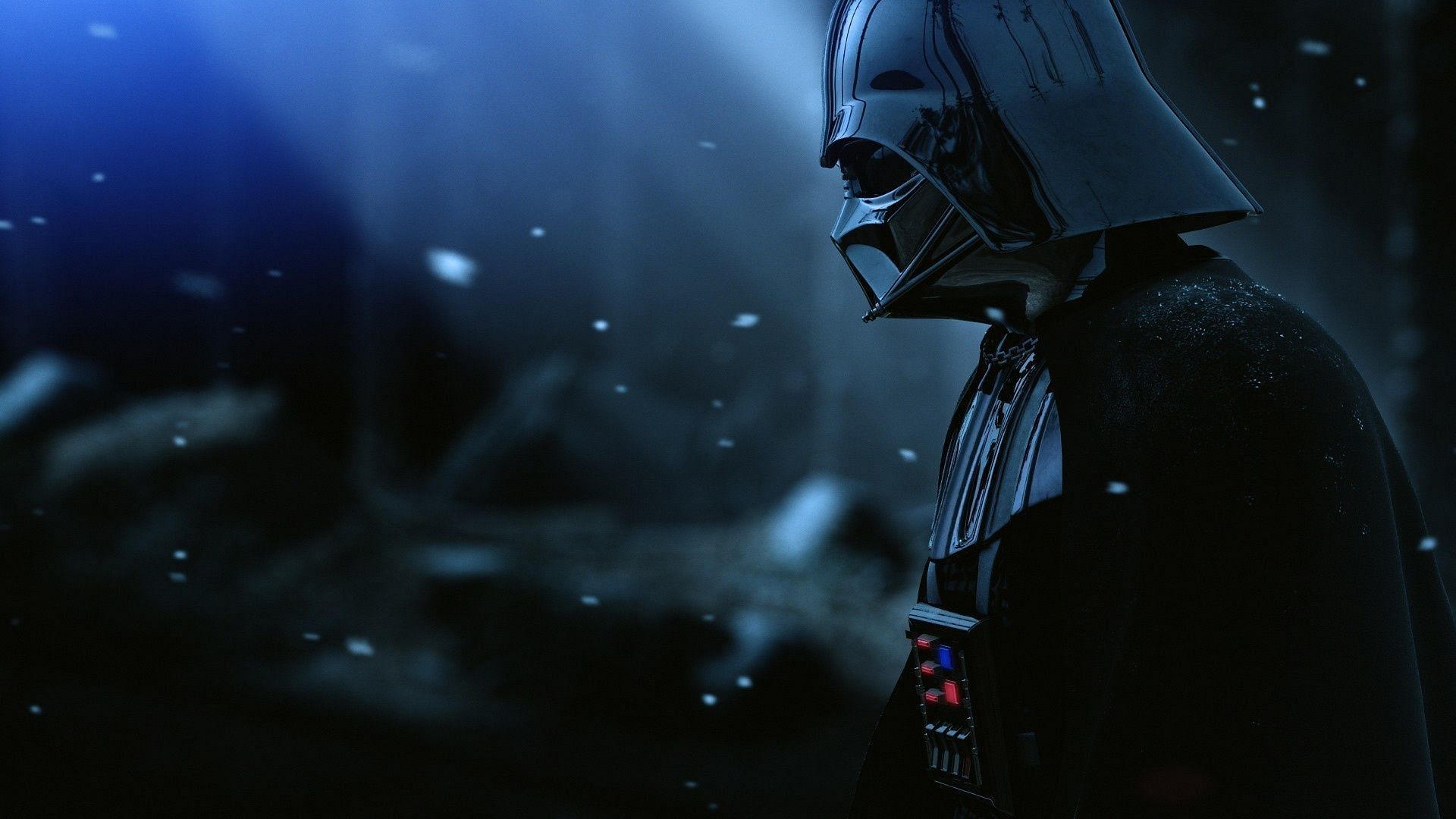 Darth Vader in his iconic mechanical attire (Image via Lucasfilm)