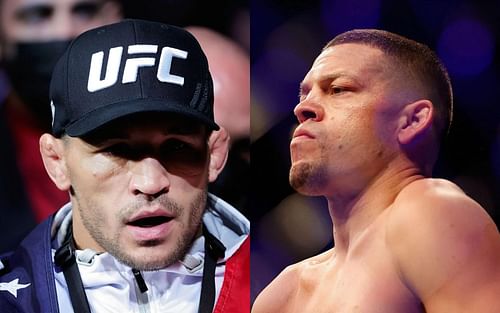 Michael Chandler (Left) and Nate Diaz (Right) (Images courtesy of Getty)