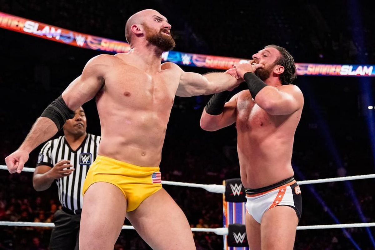 Oney Lorcan also challenged for a title at SummerSlam 2019