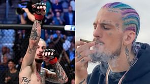 Sean O'Malley reveals the origins of his "jumpshot" celebration and tattoo