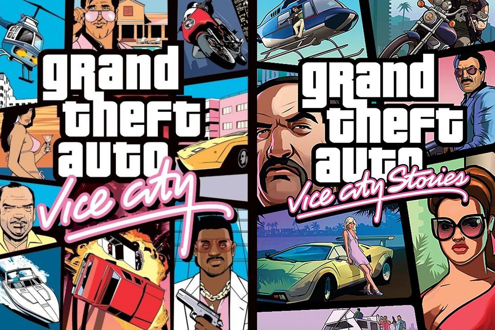 A brief comparison between the storyline of GTA Vice City and Vice City Stories (Image via Sportskeeda)
