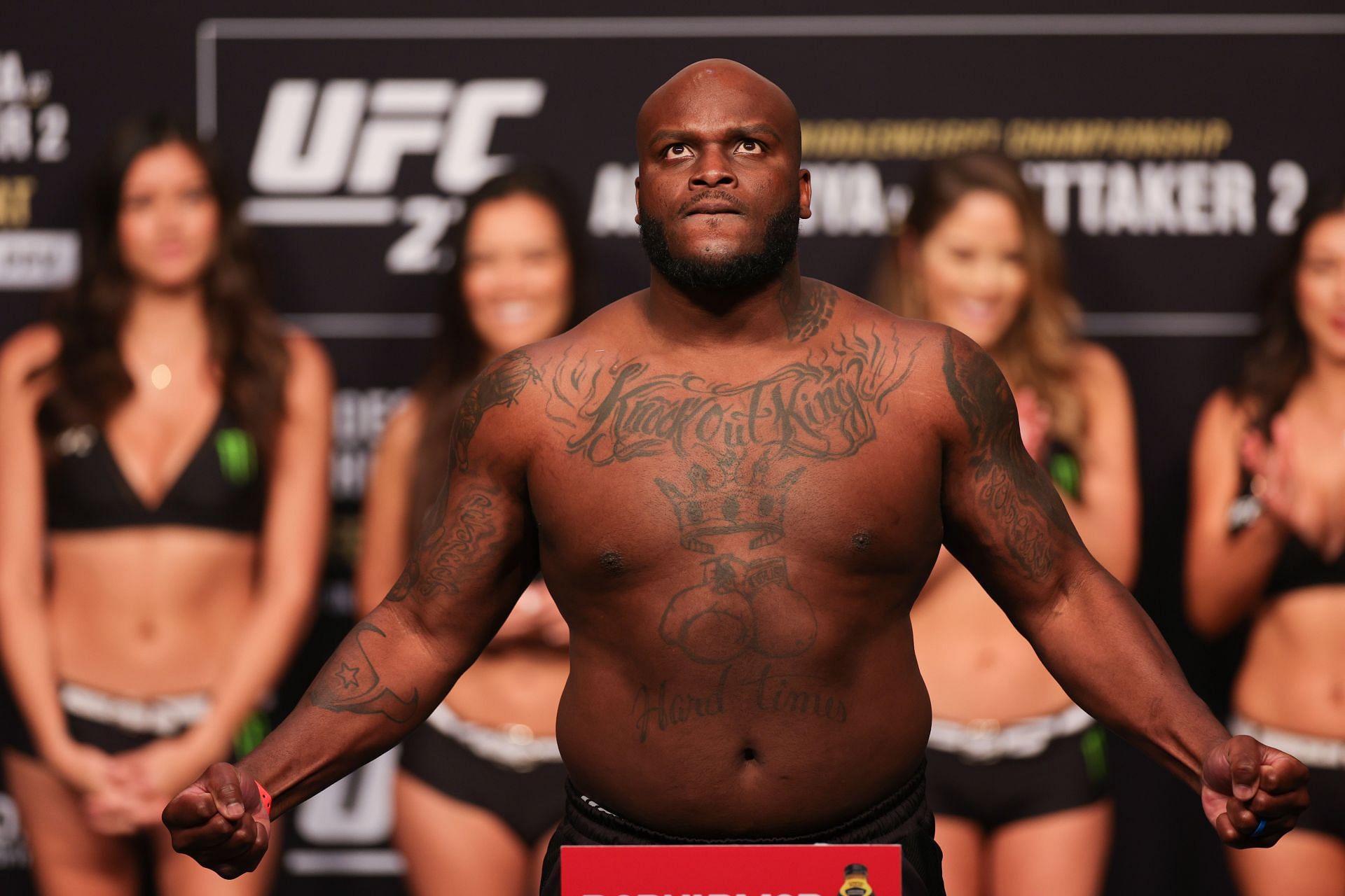Derrick Lewis has appeared to struggle with his conditioning at times