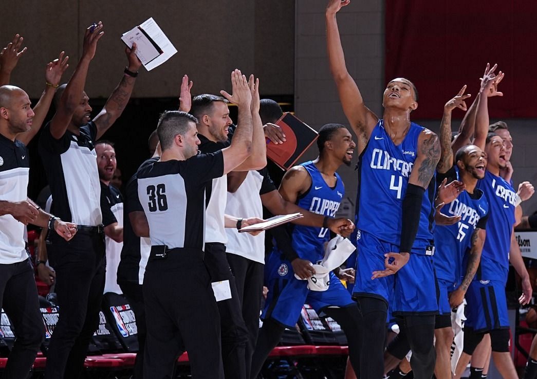 Clippers will be looking to bag a win in their Summer League game against the Jazz [Image Credits: LA Clippers/Twitter]