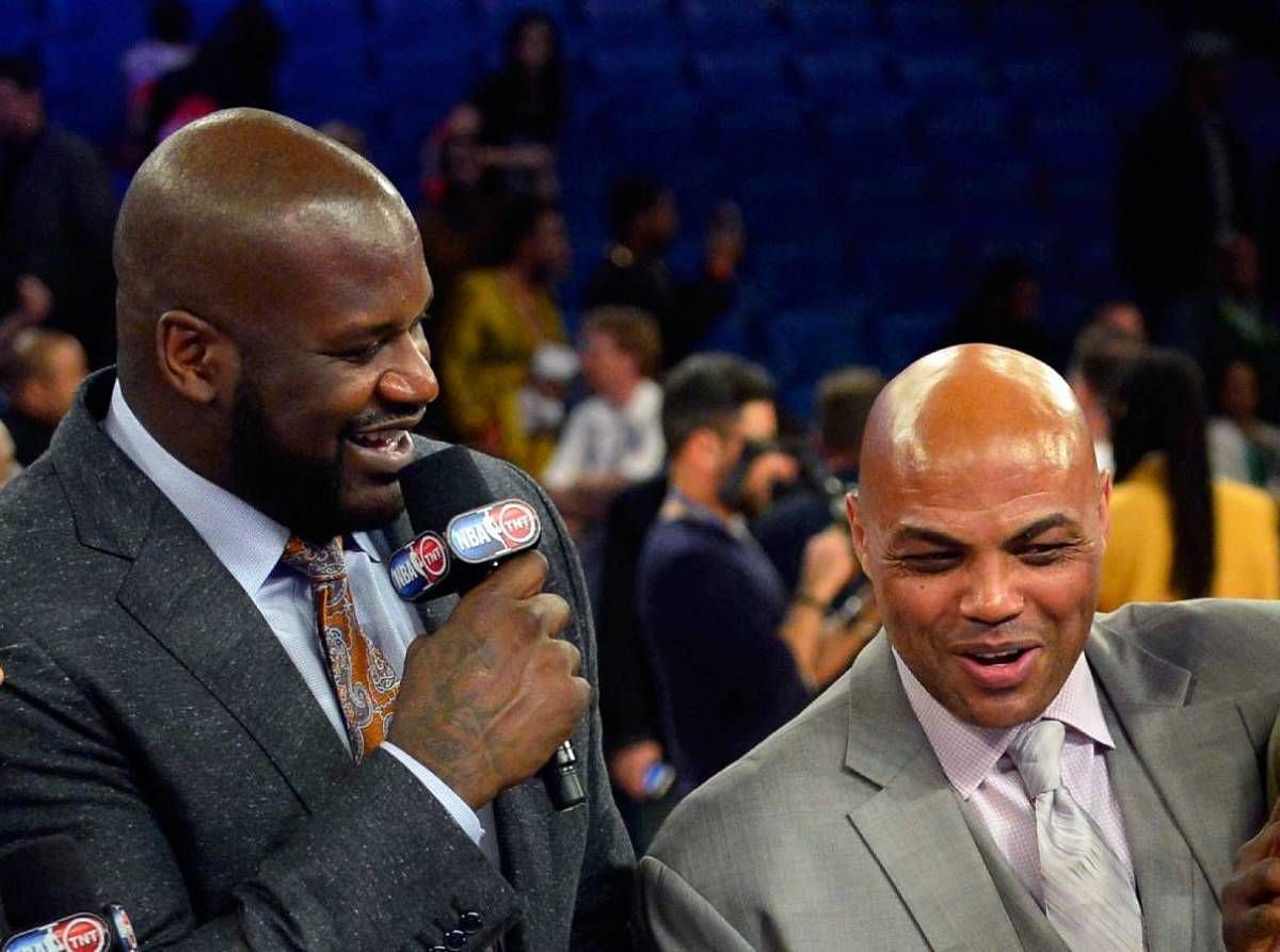 Shaquille O&#039;Neal and Charles Barkley