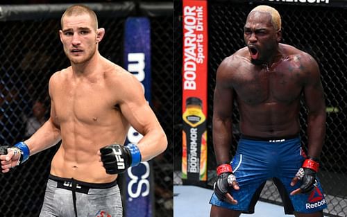 Sean Strickland (left) and Derek Brunson (right)(Images via Getty)