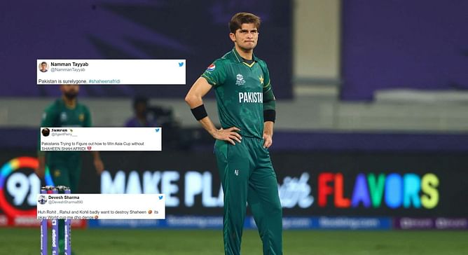 Asia Cup 2022: “Pakistan fans now got an excuse”- Fans react as Shaheen Afridi ruled of Asia Cup ahead of IND vs PAK clash