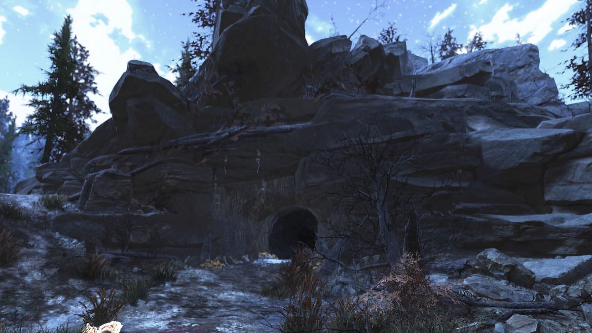 The Wendigo Cave is one of the scariest places in all of Fallout 76 (Image via Bethesda)