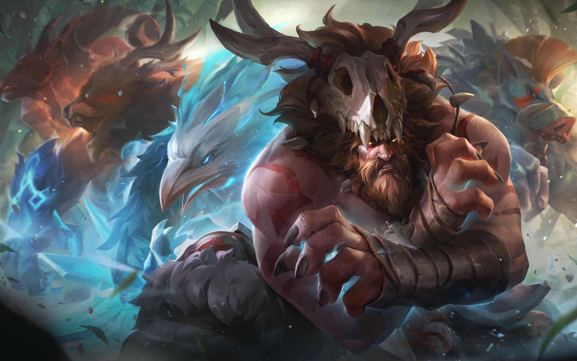 A brief look into Udyr&#039;s brand new reworked kit (Image via League of Legends)