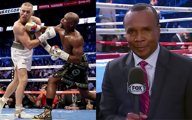 "He just ran out of gas" - When Sugar Ray Leonard praised Conor McGregor's effort during Floyd Mayweather Jr. bout