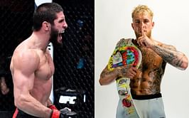 "Fixed fights don't count" - Fans react to tweet claiming Jake Paul has more wins over UFC champions than Islam Makhachev