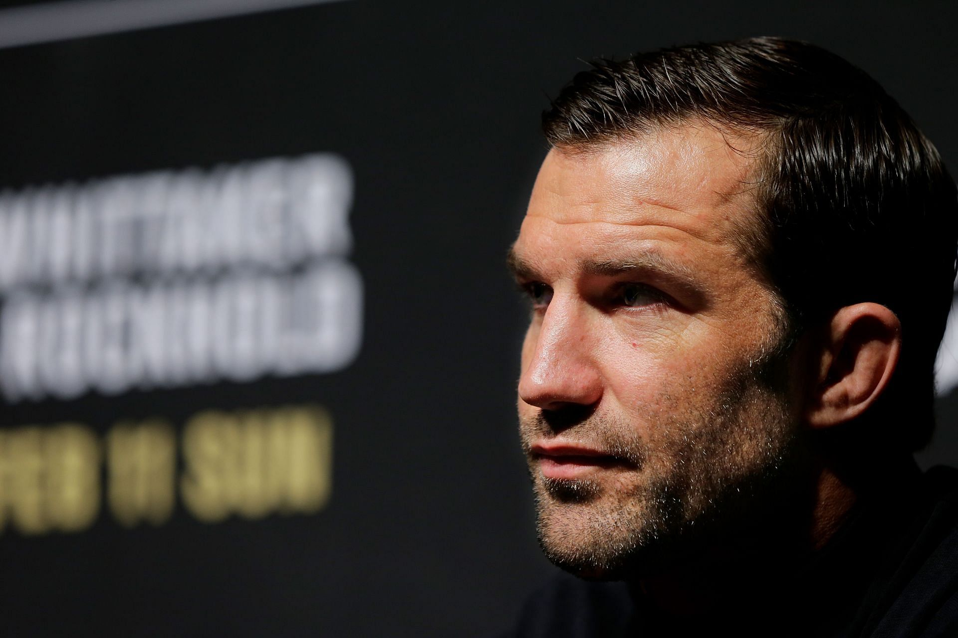 Luke Rockhold at the UFC 221 Perth Workouts (Image via Getty)