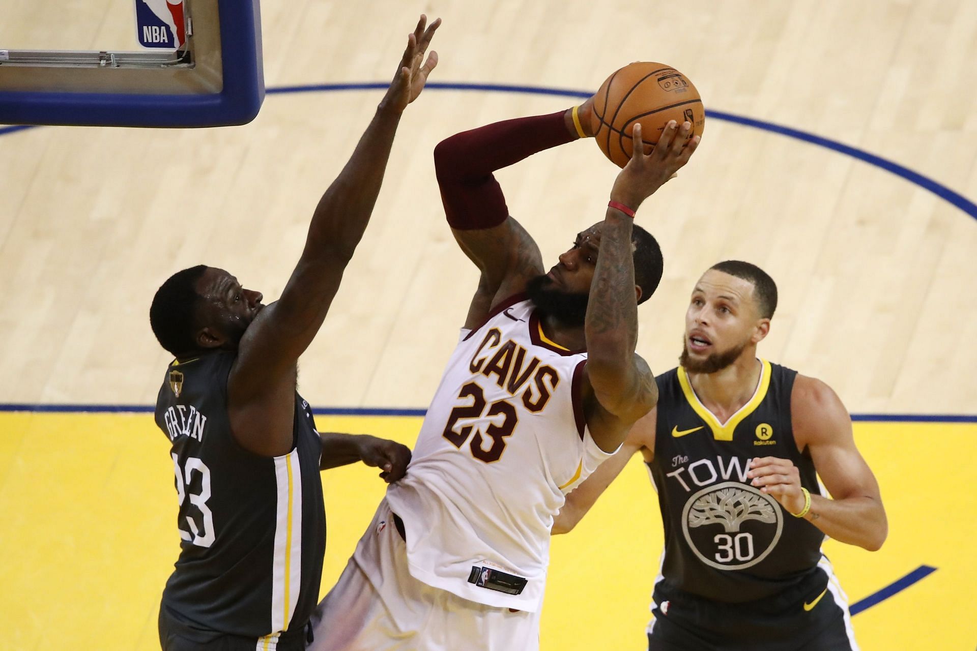 LeBron James and Steph Curry attended Draymond Green&#039;s wedding.