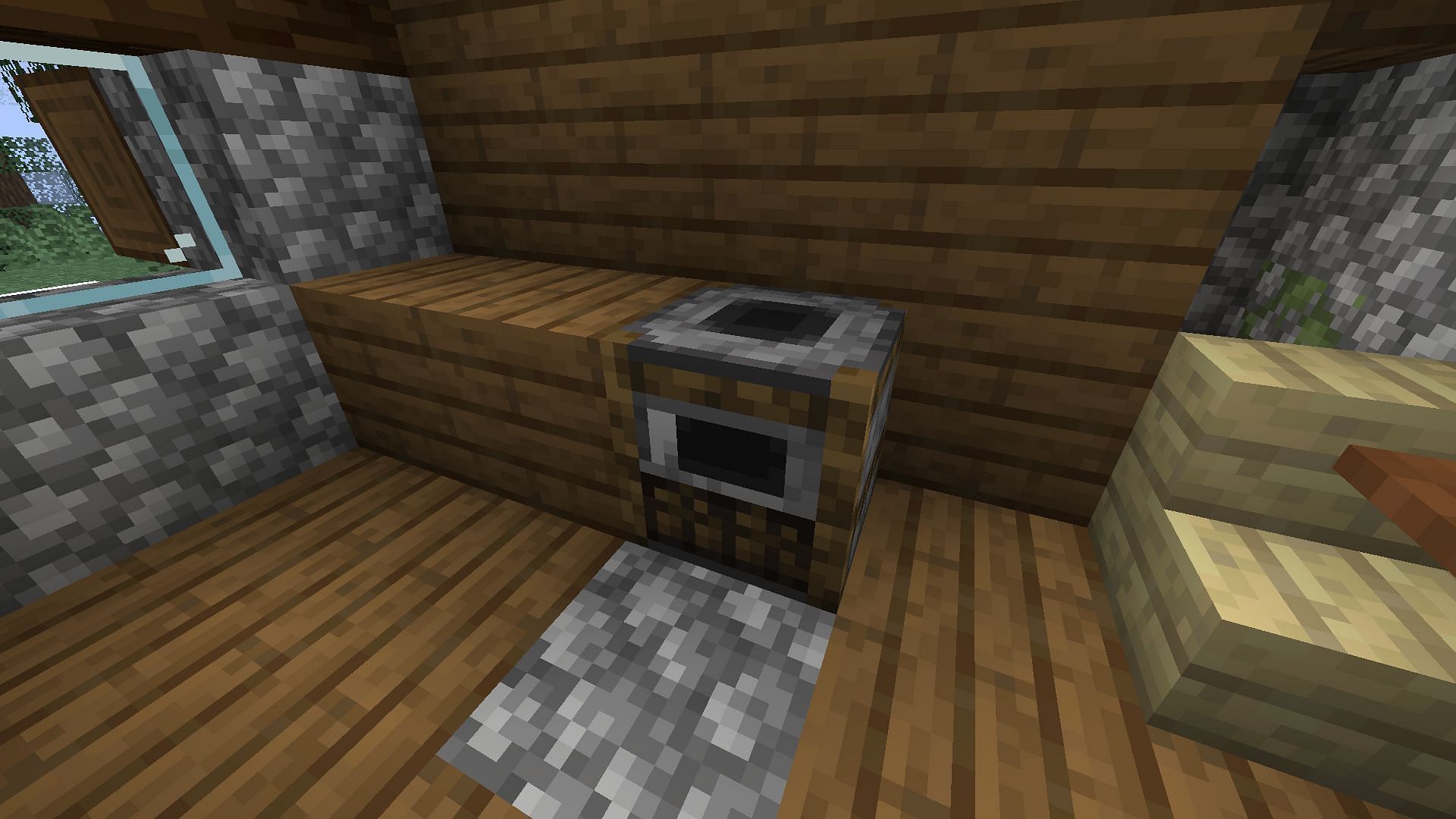 The smoker can be used to cook any food faster in Minecraft (Image via Mojang)