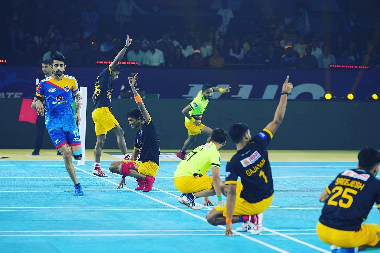 The Mumbai Khiladis have bounced back in style after starting their Ultimate Kho Kho 2022 campaign with four consecutive losses (Image: UKK)