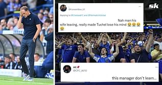 “His wife leaving really made Tuchel lose his mind”, “I sign out peacefully” – Chelsea fans give up hope as 22-year-old is named in playing XI against Leicester