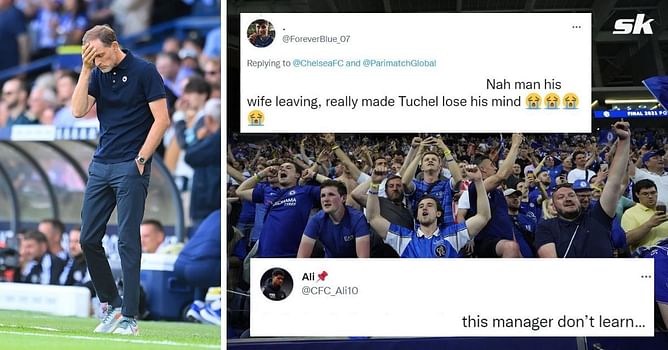 “His wife leaving really made Tuchel lose his mind”, “I sign out peacefully” – Chelsea fans give up hope as 22-year-old is named in playing XI against Leicester