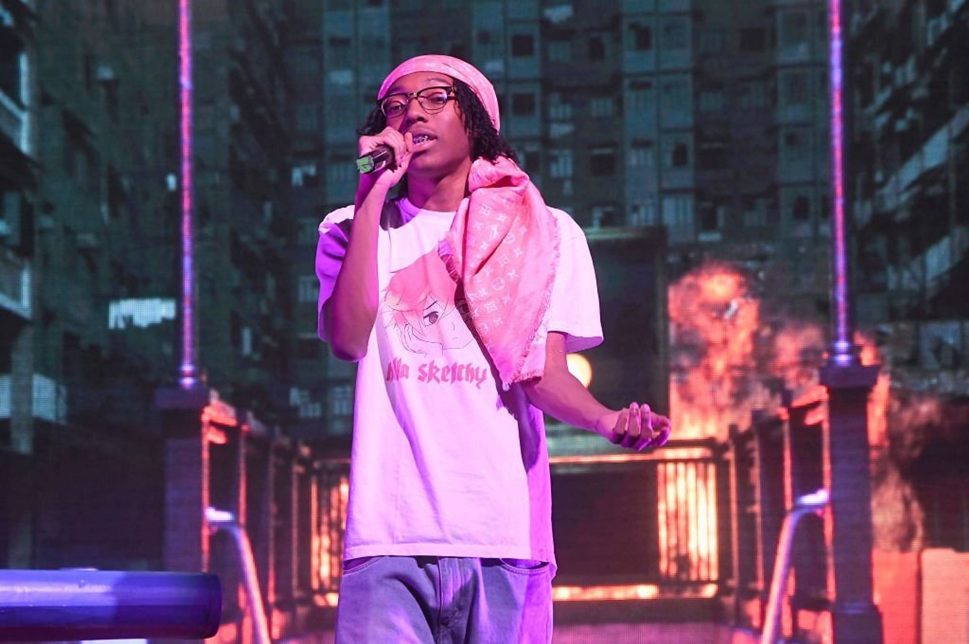 Lil Tecca is a famous rapper and singer (Image via Paras Griffin/Getty Images)