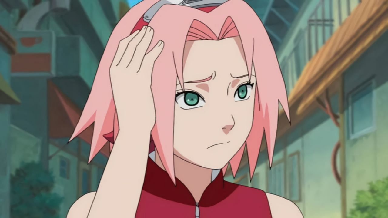 Sakura as seen in the show (Image via Studio Pierrot)