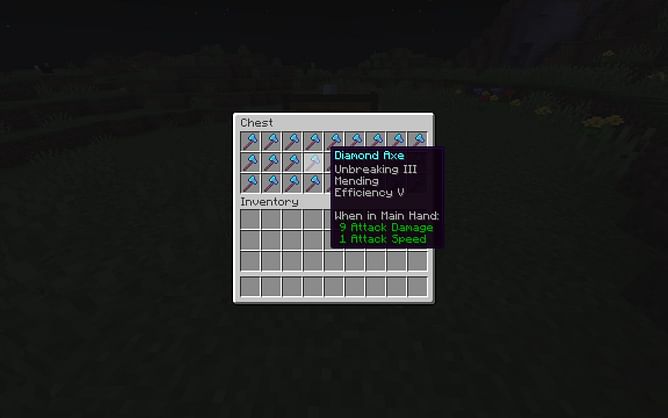 How to craft an enchanted diamond axe in Minecraft 1.19 update
