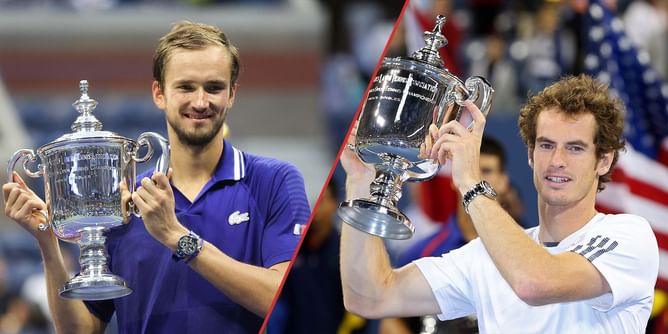 Last 5 players to make their Grand Slam breakthrough at US Open ft Daniil Medvedev, Andy Murray