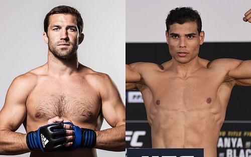 Luke Rockhold (L) and Paulo Costa (R)