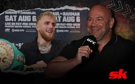"You guys realize I'm 53-years-old now, right?" - Dana White reacts to being asked whether he would face Jake Paul in a boxing match