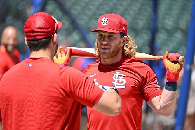 "Thank you to St. Louis for six seasons in the big leagues. Just thank you." - Harrison Bader bids an emotional farewell to St. Louis Cardinals fans following his trade to the Yankees
