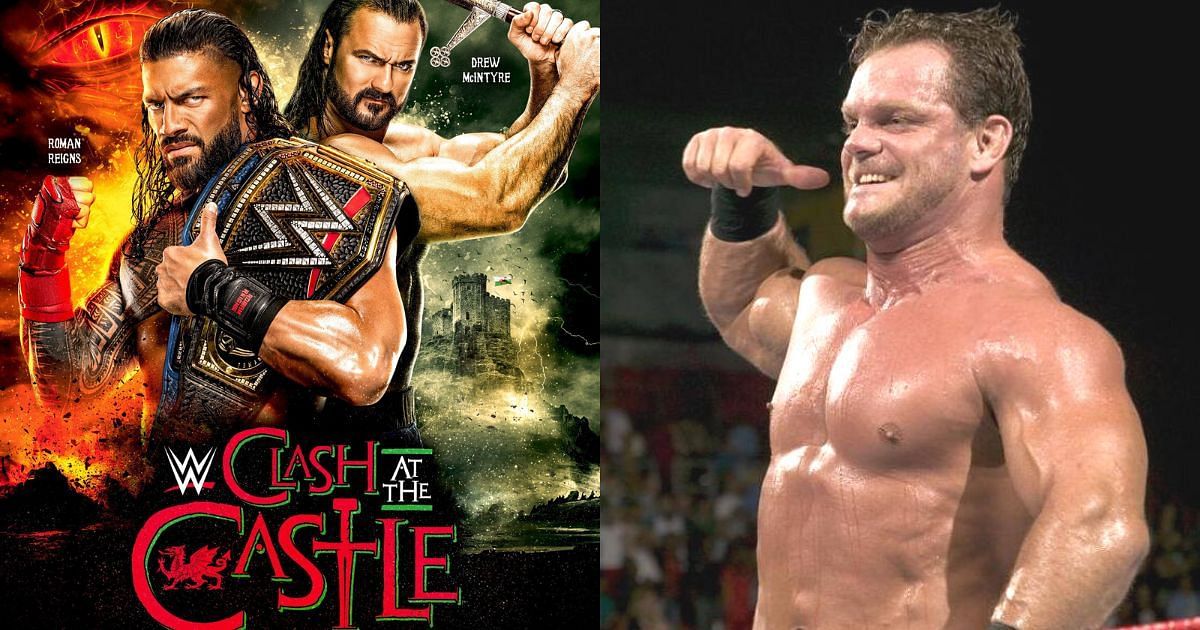The official Clash at the Castle poster and Chris Benoit
