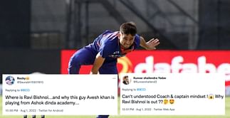 IND vs WI 2022: "Bishnoi is better than trashwin" - Twiteratti fume as India opt for Ashwin over leg spinner for 2nd T20I vs West Indies