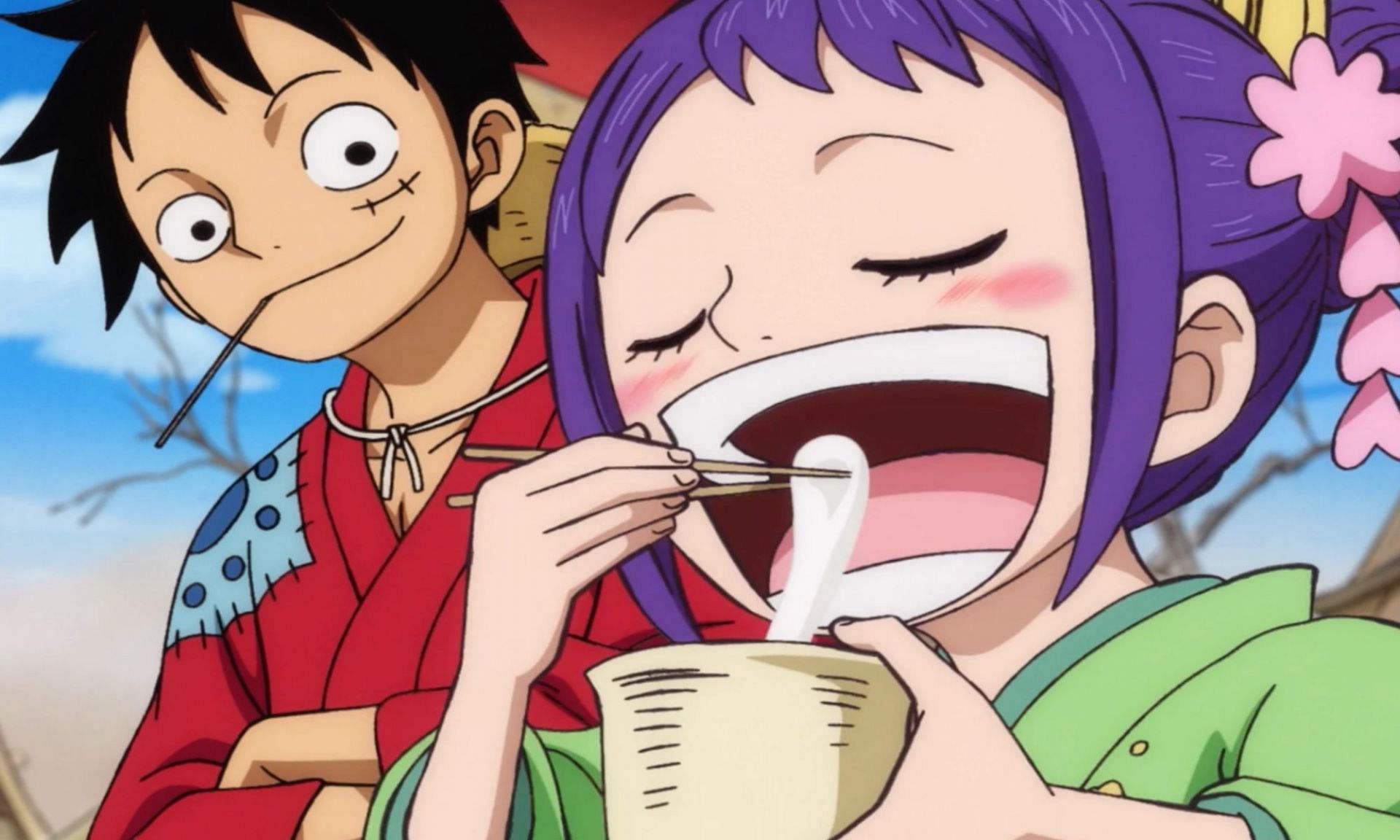 Tama can finally eat whenever she wants (Image via Eiichiro Oda/Shueisha/Viz Media/One Piece)