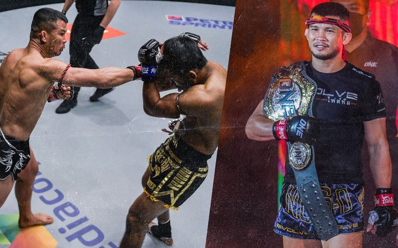 [Photo Credit: ONE Championship] Nong-O Gaiyanghadao, Rodlek PK.Saenchai