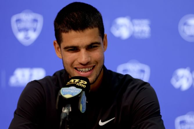 "I am trying to use the pressure in my favor; I know I am playing against the best players in the world, so I am going to try my best” - Carlos Alcaraz ahead of Cincinnati Open