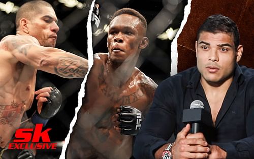 Alex Pereira, Israel Adesanya, Paulo Costa (via @TheMacLife on YouTube)