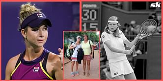 Elizabeth Mandlik, daughter of four-time Grand Slam champion Hana Mandlikova, registers her first WTA main draw win at the Silicon Valley Classic