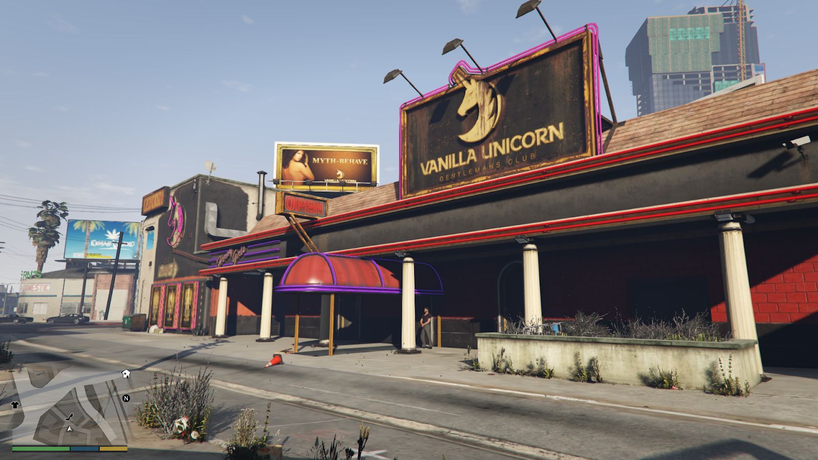 gta 5 strip club map