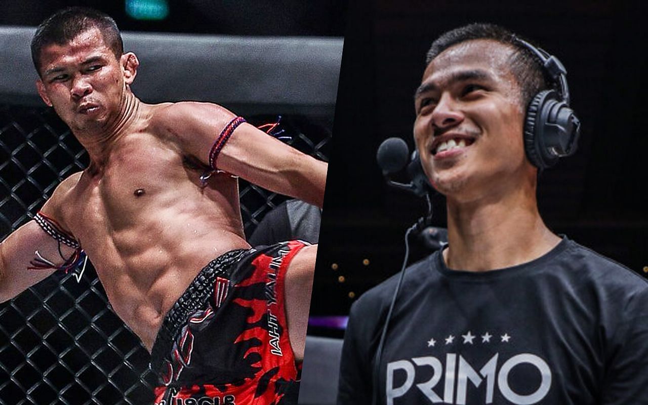 Nong-O Gaiyanghadao and Panpayak Jitmuangnon [Photo Credits: ONE Championship]