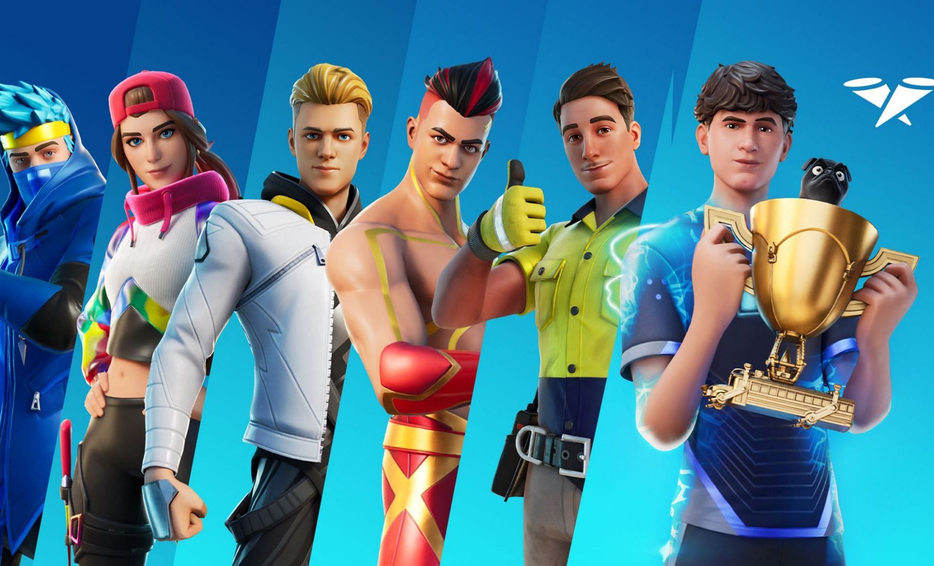 Several Fortnite content creators have their Icon skins, and others could get one as well (Image via Epic Games)