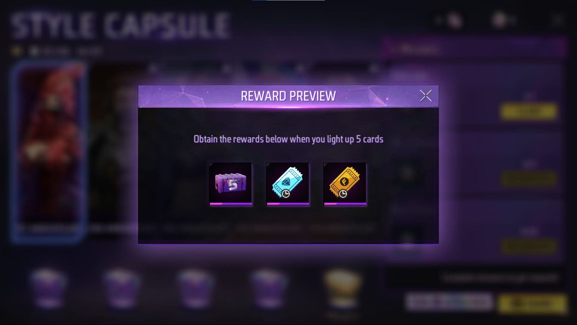 Finally, players can redeem the crate and open it to receive the required bundle (Image via Garena)