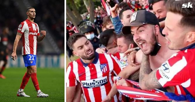 Atletico Madrid defender Mario Hermoso called ‘Madrista son of a b***h' by fans after ugly confrontation over Antoine Griezmann: Reports