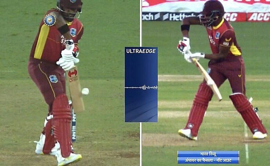 Replays showed that Pant was right in prompting Rohit Sharma to take a review.