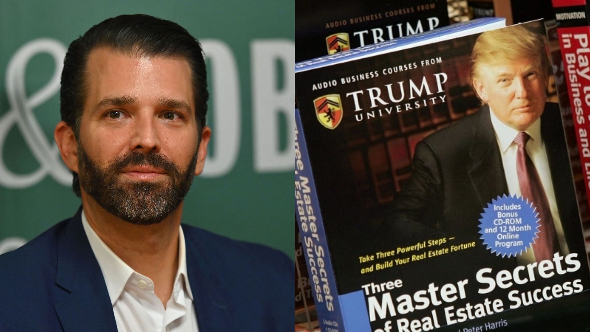 Trump University was established in 2005. (Images via Getty)
