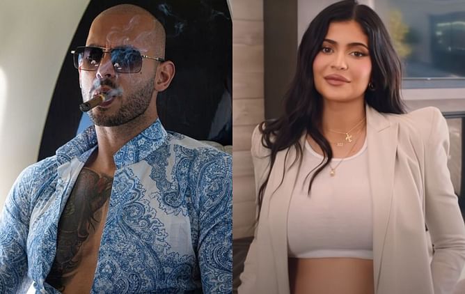 What did controversial kickboxer Andrew Tate have to say about Kylie Jenner?